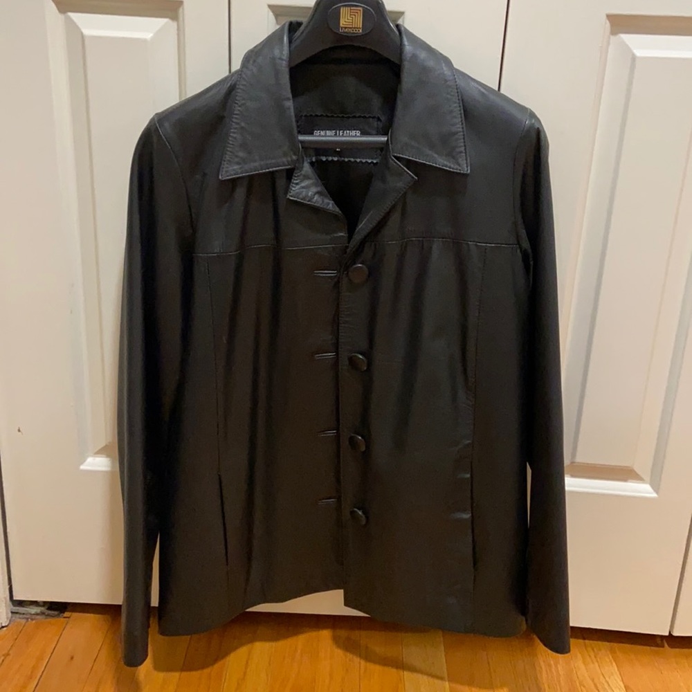 Argentine Leather Blazer